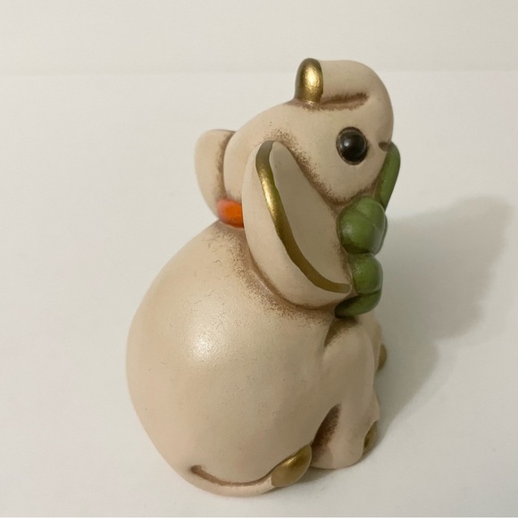 Vintage Thun Elephant Figurine with Clover 3” Tall - Picture 3 of 15
